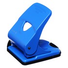 Дырокол металлический 45 листов, Attomex, с линейкой, синий - фото 23717457