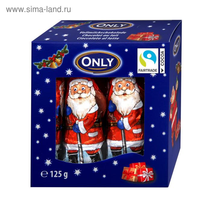 Шоколад Santa Claus, фигурный, 125 г (10 x 12,5 г) - Фото 1