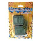 Подхват для штор на ленте "Квадрат перламутровый", цвет зелёный - Фото 2