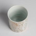 Стакан керамический с тиснением, «Вкрапления», 8 х 9.5 см - фото 25378933