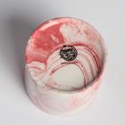 Кашпо для цветов с тиснением, «Цветы», 10 х 10 см (комплект 2 шт) - фото 25429859