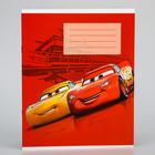 Тетрадь в линейку 12 листов, 5 видов МИКС, обложка мелованный картон, «Тачки» - Фото 5