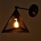 Бра «Пирамида» 1хE27 40 Вт черный 25×30×30 см - Фото 6