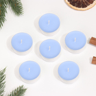 Набор чайных свечей ароматических "Рождество", 3,8х1,6 см, 3,5 ч, 12 г, 6 штук - Фото 2