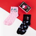 Набор женских новогодних носков KAFTAN "С НГ" р. 36-40 (23-25 см), 2 пары - фото 54713430