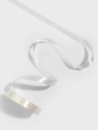 Лента атласная, 12 мм × 23±1 м, сливочная №02 - Фото 3