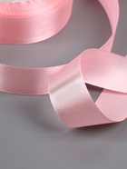 Лента атласная, 25 мм, 23±1 м, розовая №04 - Фото 3