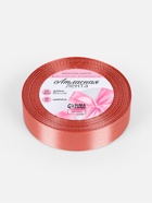 Лента атласная, 20 мм, 23±1 м, тёмно-розовая №102 - Фото 4