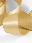 Лента атласная, 25 мм × 23±1 м, цвет золотой №204 - Фото 4