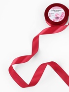 Лента атласная, 25 мм, 23±1 м, светло-бордовая №134 - Фото 2