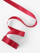 Лента атласная, 25 мм, 23±1 м, светло-бордовая №134 - Фото 3