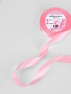 Лента атласная, 20 мм, 23±1 м, нежно-розовая - Фото 6