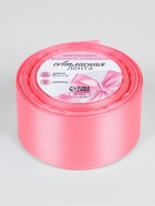 Лента атласная, 50 мм, 23±1 м, нежно-розовая №147 - Фото 5
