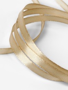 Лента атласная, 6 мм, 23±1 м, тёмно-бежевая №123 - Фото 3