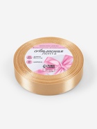 Лента атласная, 20 мм × 23±1 м, цвет шампань №123 - Фото 5