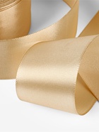 Лента атласная, 50 мм, 23±1 м, тёмно-бежевая №123 - Фото 2