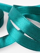 Лента атласная, 10 мм, 23±1 м, зелёная №126 - Фото 3