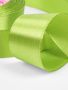 Лента атласная, 25 мм, 23±1 м, светло-зелёная №184 - Фото 4