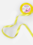 Лента атласная, 12 мм, 23±1 м, жёлтая №15 - Фото 2