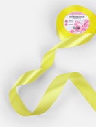 Лента атласная, 25 мм, 23±1 м, жёлтая - Фото 2