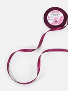 Лента атласная, 10 мм, 23±1 м, фиолетовая №252 - Фото 2