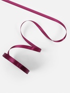 Лента атласная, 10 мм, 23±1 м, фиолетовая №252 - Фото 3