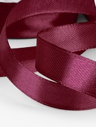 Лента атласная, 12 мм, 23±1 м, бордовая №165 - Фото 4