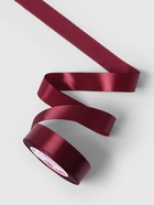 Лента атласная, 25 мм, 23±1 м, бордовая №165 - Фото 3