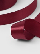 Лента атласная, 25 мм, 23±1 м, бордовая №165 - Фото 4