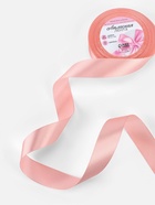 Лента атласная, 25 мм, 23±1 м, цвет розовое золото - Фото 2