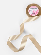 Лента атласная, 25 мм, 23±1 м, тёмно-бежевая №268 - Фото 2