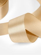 Лента атласная, 25 мм, 23±1 м, тёмно-бежевая №268 - Фото 4