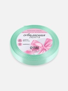 Лента атласная, 12 мм, 23±1 м, нежно-зелёная №181 - Фото 5