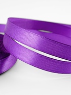 Лента атласная, 10 мм × 23 ± 1 м, цвет пурпурно-фиолетовый №35 - Фото 3