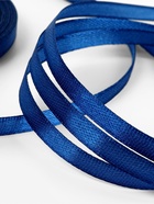 Лента атласная, 6 мм, 23±1 м, тёмно-синяя №38 - Фото 4