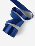 Лента атласная, 50 мм, 23±1 м, тёмно-синяя №38 - Фото 3