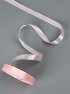 Лента атласная, 12 мм, 23±1 м, пастельно-розовая - Фото 3