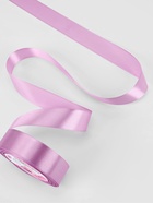 Лента атласная, 25 мм, 23±1 м, светло-сиреневая - Фото 3