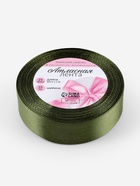 Лента атласная, 25 мм × 23±1 м, тёмно-зелёная №113 - Фото 5