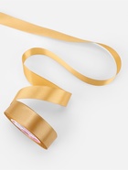 Лента атласная, 25 мм, 23±1 м, золотисто-бежевая №186 - Фото 3