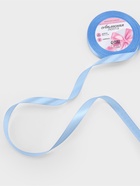 Лента атласная, 12 мм, 23±1 м, небесно-голубая №278 - Фото 2