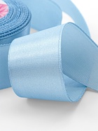 Лента атласная, 25 мм, 23±1 м, небесно-голубая №278 - Фото 3