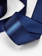 Лента атласная, 25 мм, 23±1 м, синяя №120 - Фото 3