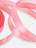 Лента атласная, 12 мм, 23±1 м, жёлто-розовая №263 - Фото 3
