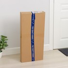 Банкетка для обуви «Принт», 3 полки, цвет чёрный - фото 25387302