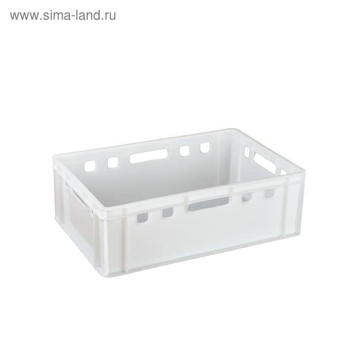 

Ящик пластиковый, 207 Е2П, 60х40х20см, белый