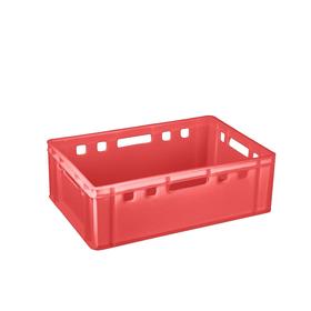 Ящик пластиковый, 207 Е2П, 60х40х20см, красный
