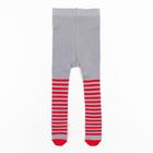 Колготки Крошка Я "Мишка", серый, рост 68-74 см - Фото 2