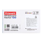 Маркер для доски 1-2 мм, Luxor 120, пулевидный, чёрный - Фото 9