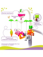 Мобиль музыкальный на кроватку «Зоопарк», на батарейках, Крошка Я - Фото 2